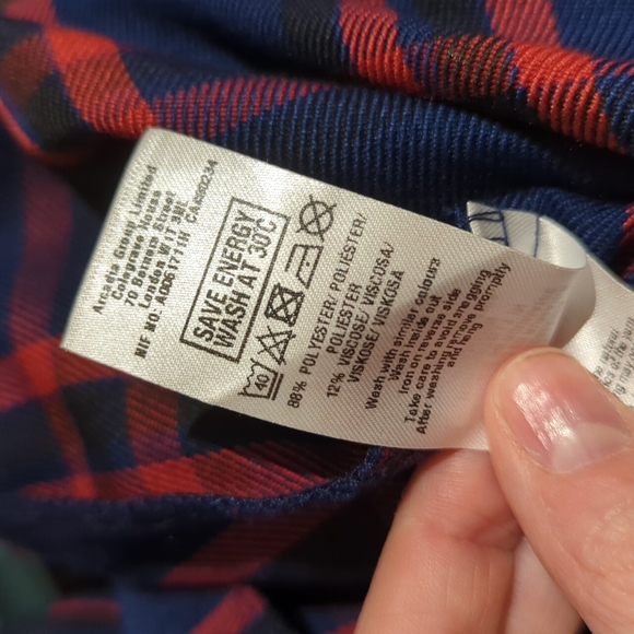 Dorothy Perkins vintage plaid mini dress - Picture 5 of 5